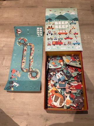 Puzzle Londji Beep, Beep! 48 piezas