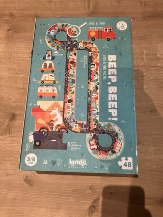 Puzzle Londji Beep, Beep! 48 piezas
