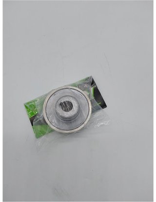 Ribitech 1639-0 polea hecha de aluminio - diámetro 80 mm