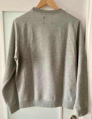 Sudadera Silbon Gris y Burdeos