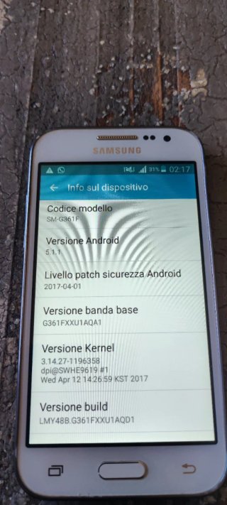 Samsung Galaxy Core Prime Bianco