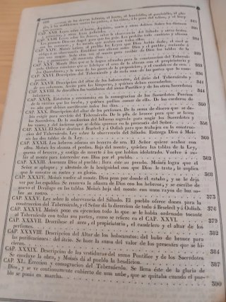 Biblia en latin y cast. Antiguo testamento.1845