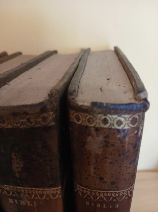 Biblia en latin y cast. Antiguo testamento.1845