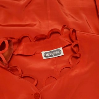 Blusa Elena Mirò Roja Manga Corta Talla M