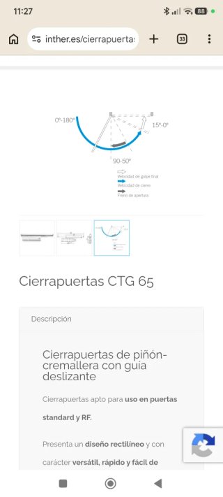Cierrapuertas INTHER CTG 65