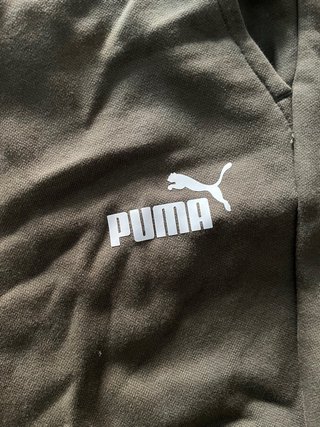Conjunto Puma Sudadera L / Pantalón XL Verde Oliva