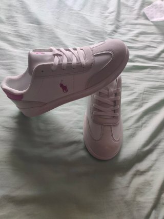 Zapatillas Polo Ralph Lauren Blancas y Rosas