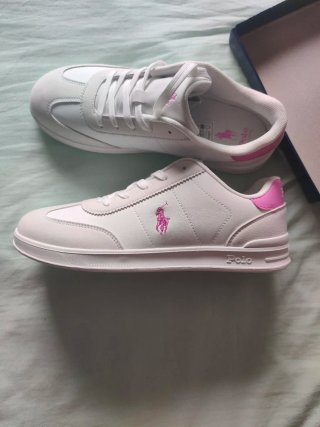 Zapatillas Polo Ralph Lauren Blancas y Rosas