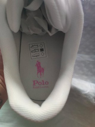 Zapatillas Polo Ralph Lauren Blancas y Rosas