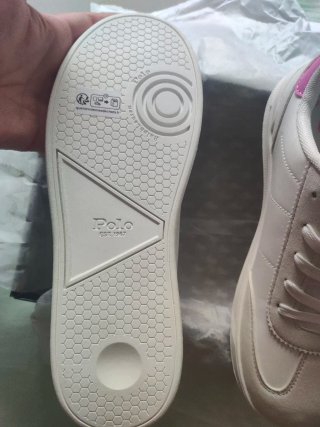 Zapatillas Polo Ralph Lauren Blancas y Rosas
