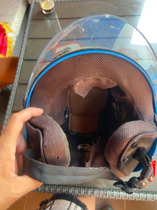 Casco de moto talla L
