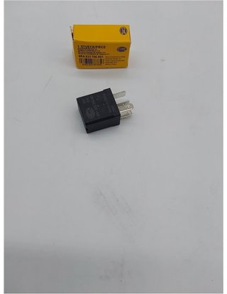 HELLA Relé - corriente de trabajo - 12V - 4polos - contacto conmutador - Cant.: 1 - 4RA 933 766-801