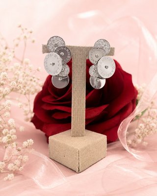 Pendientes de Oro 14kl Ref. COR-TRA1129