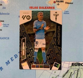Cromo Iago Aspas Momentum Adrenalyn XL 25-26