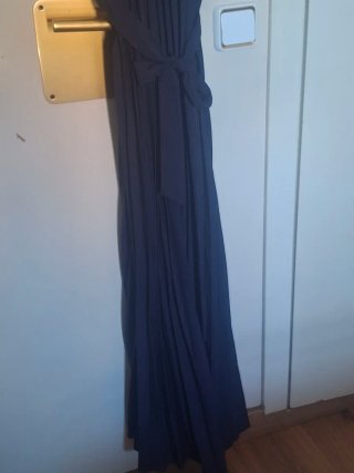 Vestido de fiesta azul