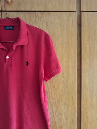 Polo de manga corta Ralph Lauren en color rojo