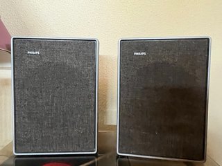 Radio Cassetta Philips Vintage con Giradischi Integrato