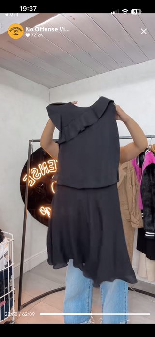 Abito Emporio Armani nero taglia S