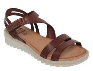 Sandalias Bio Sandals Cuero Marrón
