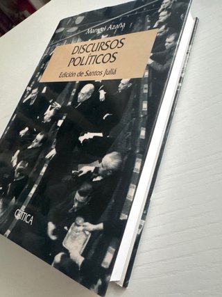 Libro: Discursos políticos de Manuel Azaña