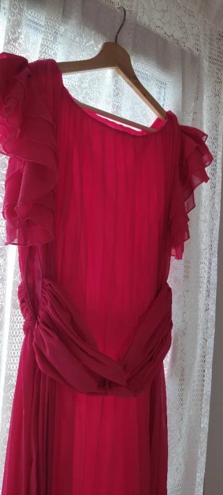 Vestido de fiesta  fucsia