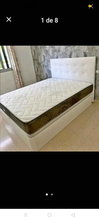 Materasso in memory foam nuovo (135x190) con trasporto