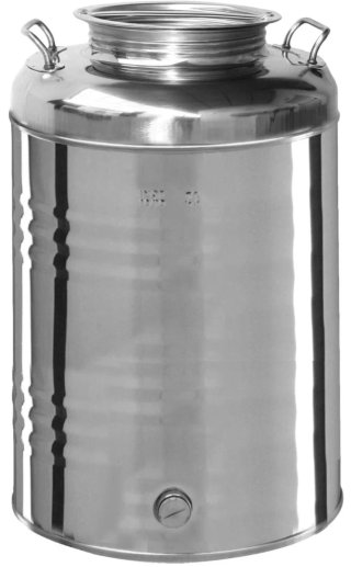 Barril Aceite Acero Inoxidable 50L