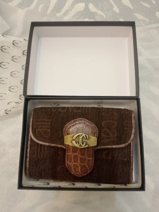 Portafoglio Just Cavalli marrone