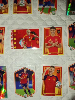 Lote cromos Selección Española Mundial 2026