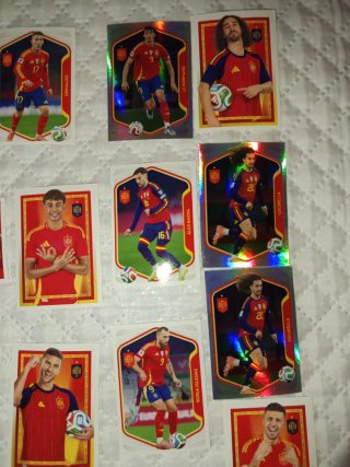 Lote cromos Selección Española Mundial 2026