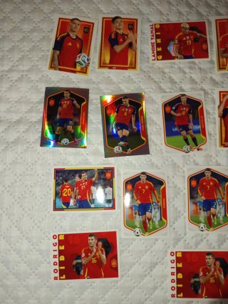 Lote cromos Selección Española Mundial 2026