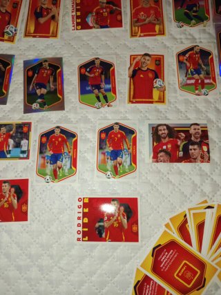 Lote cromos Selección Española Mundial 2026