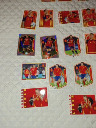 Lote cromos Selección Española Mundial 2026