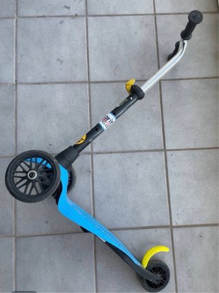 Patinete infantil 3 ruedas azul