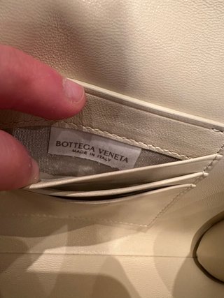 Bolsa Bottega Veneta Andiamo Clutch Creme