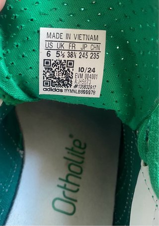 Adidas SL72 Originals Talla 38.5 Retro Verde