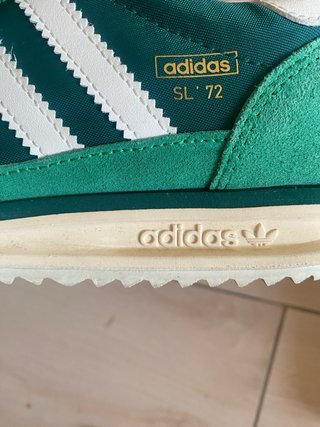 Adidas SL72 Originals Talla 38.5 Retro Verde