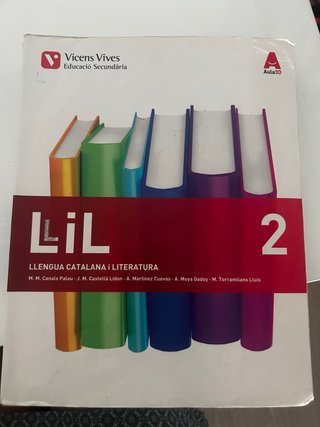 LLil 2 llengua catalana i literatura : Educació...