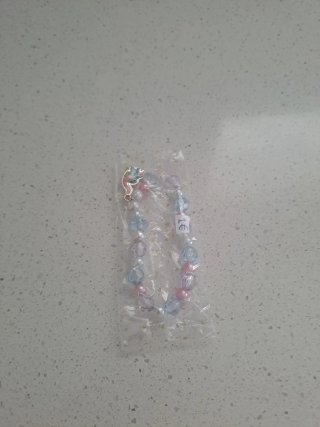 Pulsera Stitch azul y rosa