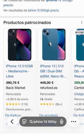 iPhone 13 512GB Grigio Siderale