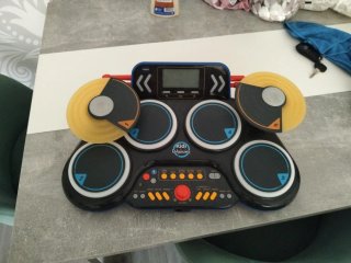 Batería electrónica Kidi DJ Drums VTech