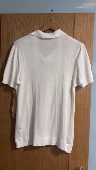 Polo Mango Blanco Talla M