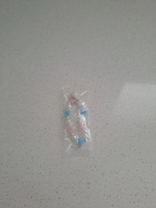 Pulsera Disney Stitch estrellas rosa y azul