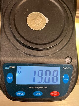 Lote 7 monedas plata antiguas España