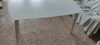 Mesa Comedor Nórdica Blanca 150x90cm