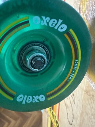 Longboard Oxelo Madera Bambú.