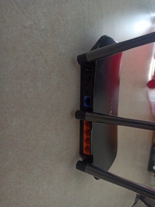 Router TP-Link Negro 3 Antenas