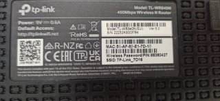 Router TP-Link Negro 3 Antenas
