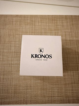 Reloj Kronos Negro y Amarillo