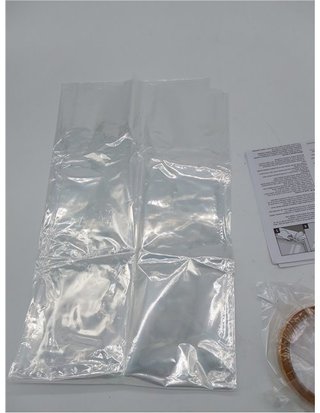 tesamoll Thermo Cover - Cubierta Transparente para el Aislamiento Térmico de Ventanas - Incluye Cinta Adhesiva Doble Cara para una